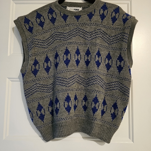 RRRRRUSS Vintage Sweater Vest sz small - Picture 4 of 4